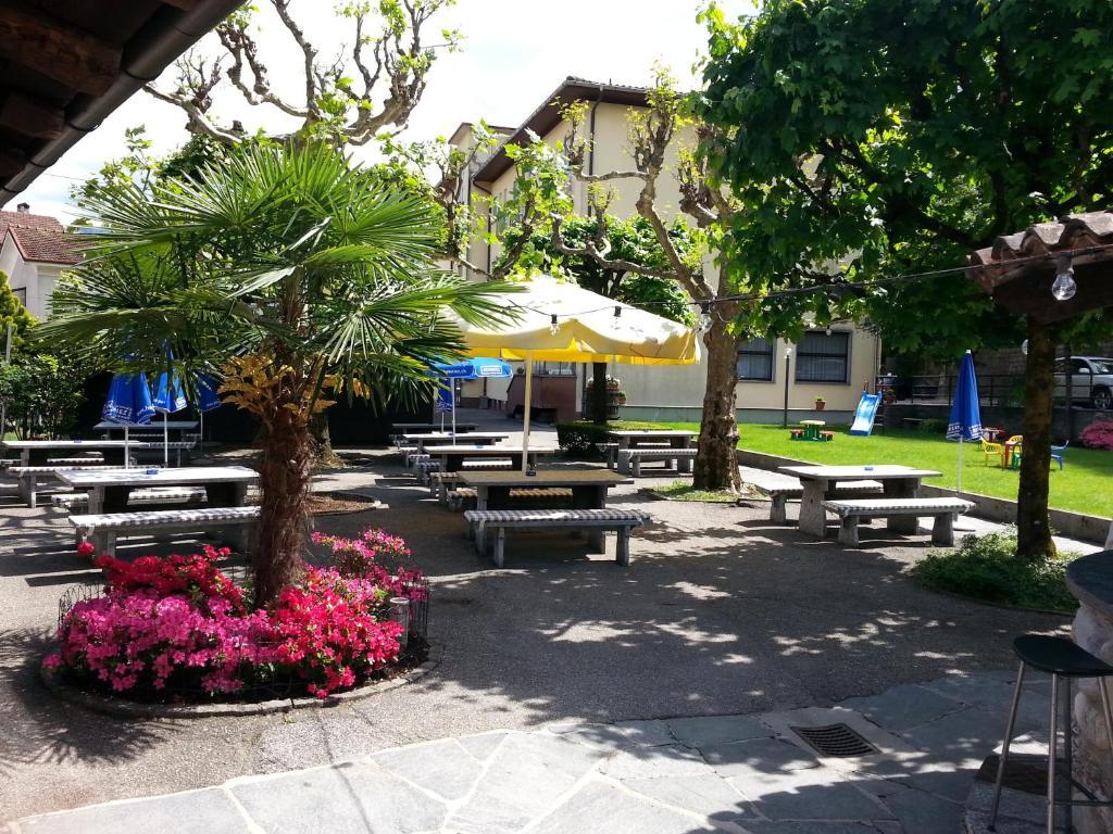 Osteria Belvedere Losone Esterno foto